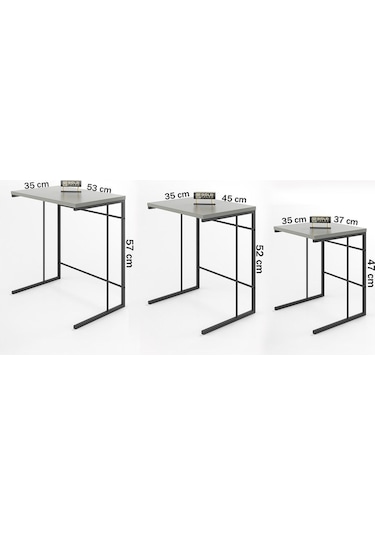 Zigon Sehpa Solo Krem Çok Renkli