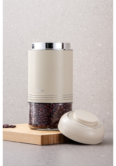 Emsan Moko 900 Ml Saklama Kavanozu Ekru