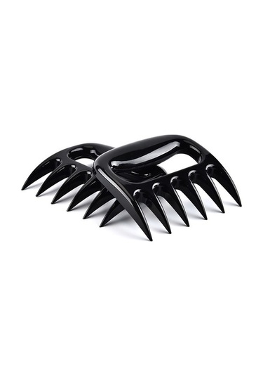 Besthome1 Kahverengi Abs Şarj Edilmez Bbq Et Shredder Pençeleri - Mutfak Ve Barbekü İçin, 2 Adet Çok Renkli Çok Renkli