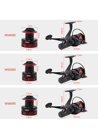 Skycity Alüminyum Alloy 4000 Model İki Kademeli Deşarjlı Olta Makinesi - 9+1 Yataklı, 7.5 Kg Fren Gücü, Dayanıklı Ve Korozyona Dayanıklı