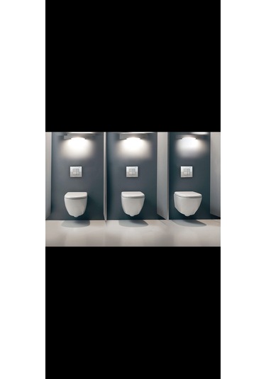 Sanica Rezervuar Panel P03 Parlak Krom Boyalı 21 X 18 Cm Gri - Gümüş