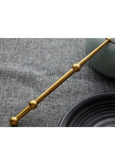 Fortunelane Temiz Bakır Akupresür Kalemi - Akupunktur, Meridian Açma, Vücut Masajı, Kumaş Çanta Hediyeli Çok Renkli Çok Renkli