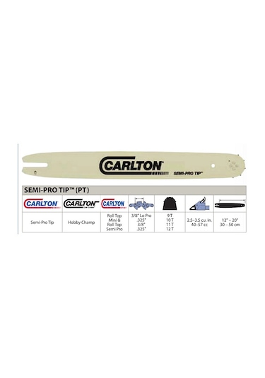 Carlton 16-10-N156-Rk Kılavuz Pala 41 Cm .91" / 28 Diş