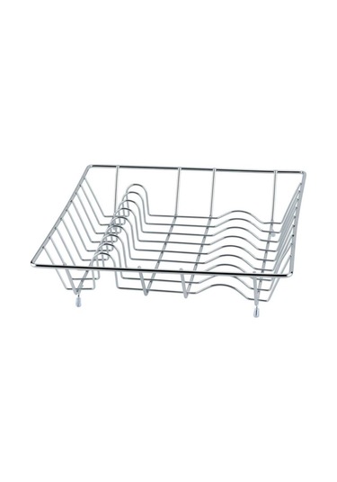 Wenko Bulaşılık Metal 35 X 9 X 35 Cm, Gümüş