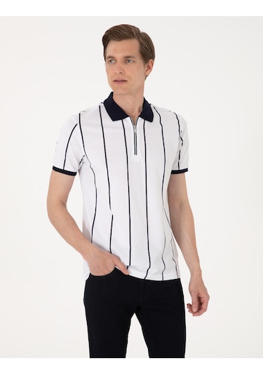 Pierre Cardin Erkek Lacivert Tişört 50307519-vr033 Lacivert
