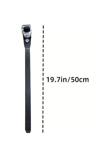 Xuweiwei 50cm Ağır Hizmet Ayarlanabilir Cırcır Kayışı - Dayanıklı Pvc Tutamak, Araç Ve Boru Tamiri Diğer