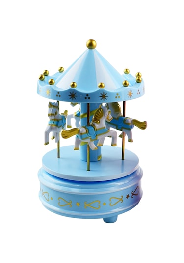 Atlıkarınca Müzik Kutusu Led Işık Renk Değiştiren 4 Atlı Dönen Bebek Müzikal Oyuncak Noel leri Doğum Günü leri Kızlar Çocuklar Çocuklar Kız Arkadaşlar