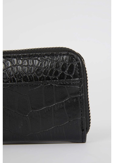 Defacto Kadın Suni Deri Bozuk Para Cüzdanı A5758axnsbk27 Siyah