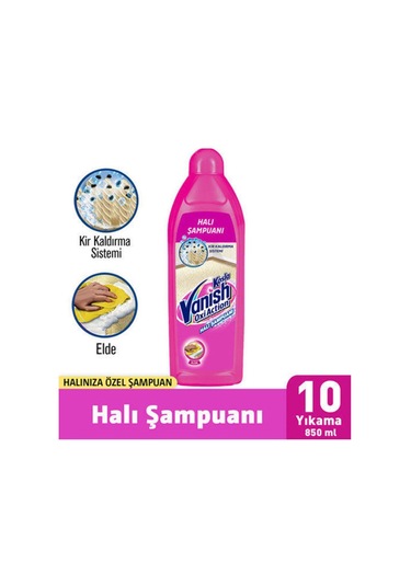 Vanish Elde Halı Yıkama Şampuanı 850 Ml Tekli