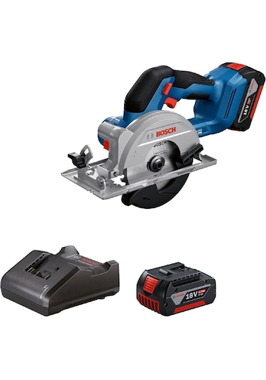 Bosch GKS 18V-51 Professional 2x4.0AH Akülü Daire Testere - 06019M3122