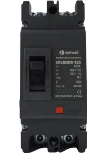 Solinved 125a 1000v 2 Kutuplu Dc Şalter - Solm3dc-125