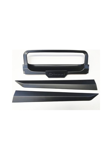 Isuzu D-Max 2017 Sonrası Mat Siyah Bagaj Açma 3 Parça Ds72