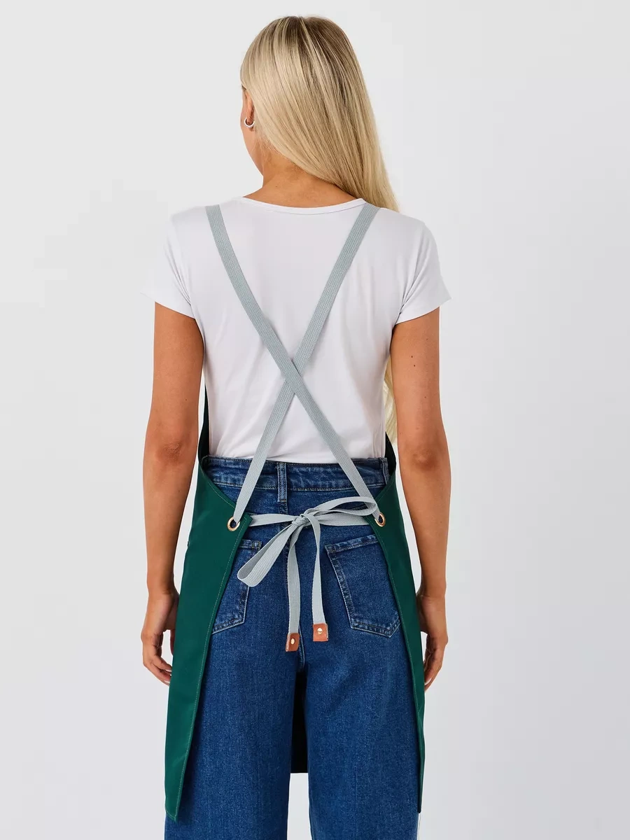 Dadilove Mutfak Önlüğü, Manikür Ve Kuaför Ustası İçin. 221234554 Yeşil