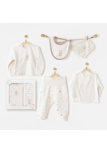 Andywawa Ac26180 My 1 St Wardrobe 5'li Hastane Çıkışı Ekru Ekru