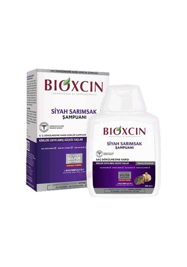 Saç Dökülmelerine Karşı Siyah Sarımsaklı Şampuan Quantum 300 Ml