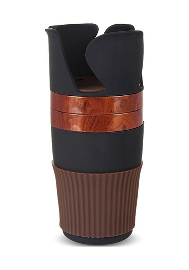 Suıtu R151-4 Araba Hava Çıkışı Depolama Su Bardağı Tutucu Cep Telefonu Navigasyon Çok Fonksiyonlu Saklama Kutusu