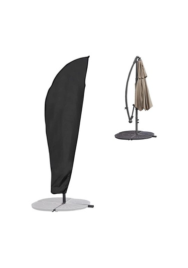 Padalink 280 Cm 210d Oxford Dokulu Gümüş Kaplama Semsiye Kılıfı - Yağmurlu, Tozlu, Güneşli Hava Koruyucu, Dış Mekan Muz Semsiyeleri İçin DiğER