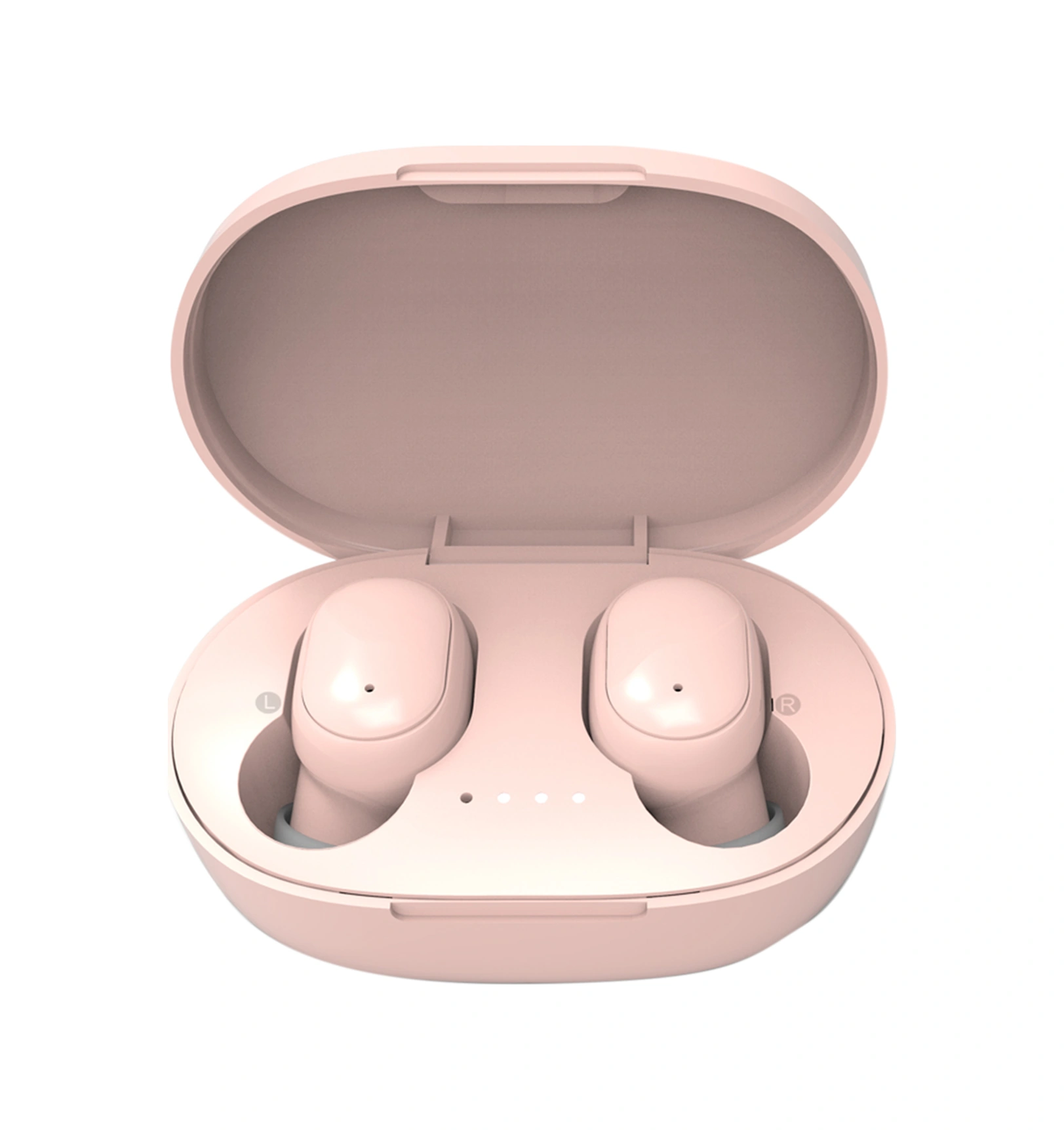 Moveevo Stereo Kulak İçi Spor Kulaklığı - Bt5.0, 280mah Şarj Kutusu, 45mah Pil, Sakura Pembe