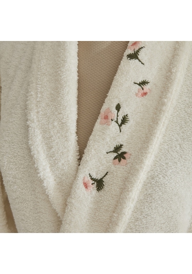 Karaca Home Allen %100 Pamuk 6 Parça Aile Banyo Seti Krem Gri 200.22.05.0287 Krem - Taş