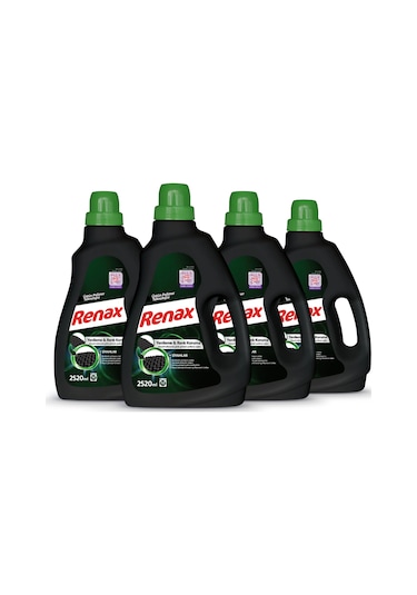Renax Sıvı Çamaşır Deterjanı Siyahlar 4 x 2520 ML