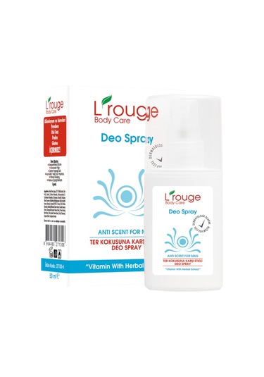 Lrouge Erkek Sprey Deodorant 2 x 50 ML