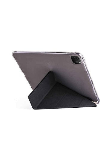 More TR Apple Uyumlu iPad Pro 12.9 2021 (5.Nesil) Kılıf Zore Tri Foldin