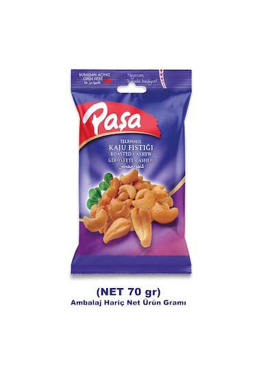 Paşa Kaju Fıstığı 6 x 70 G