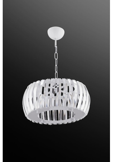 İstanbul Avize Venüs 22 CM Kristal Taşlı Avize﻿ Beyaz