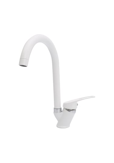 Kustar Cambridge Aç-Kapa Mutfak Eviye Bataryası Beyaz