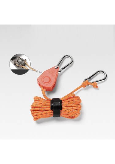 Suntek Cırcırlı Askı Halat Askısı Hızlı Kilitleme Turuncu Turuncu