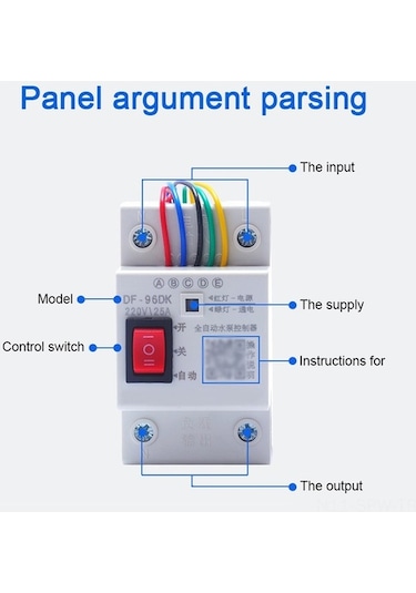 Tongxida Akıllı Su Seviyesi Kontrolörü: Su Deposu/havuz Otomatik Yönetim, Faza Kaybı Koruması