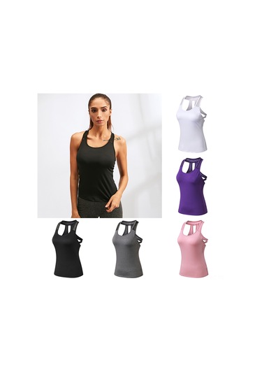 Wezone Kadınlar İçin Nefes Alabilen Esnek Yoga Atleti, Koşu Ve Spor Giysisi SiYAH