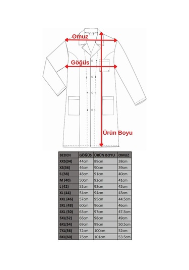 Uniprom Kadın İş Önlüğü Temizlik Görevlisi Hademe Aşçı Stajyer Lacivert