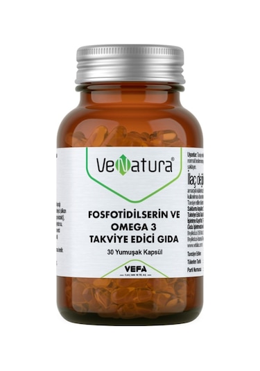 Venatura Fosfotidilserin ve Omega-3 30 Yumuşak Kapsül
