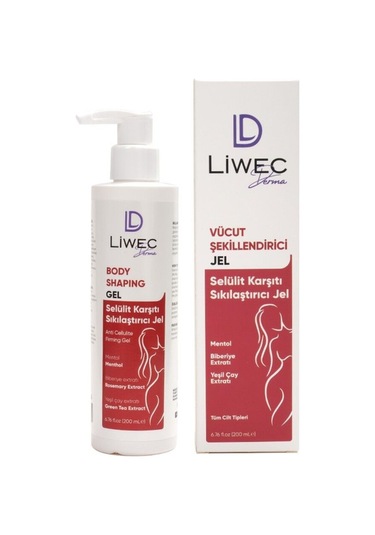 Liwec Derma Selülit Karşıtı Sıkılaştırıcı Jel 200 ML