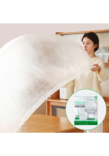 Suntek 10x Tek Kullanımlık Masa Örtüsü Kaymaz Çap-1,6-m Temizlemek