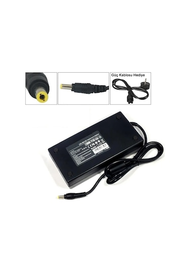 Monster Uyumlu Abra A5 V18.1 Notebook Adaptörü, Laptop Şarj Cihazı 150w