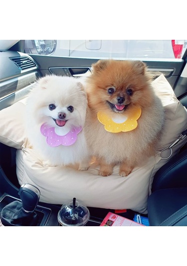 Lemestar Köpek Ve Kedi Tükenmez Kumaş Mendili Mor-m - 15 Kg'a Kadar Uygun - 15x10 Cm