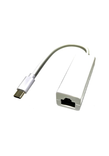 Type-c Usb Rj45 Ethernet 10/100 Çevirici Adaptör Win10/mac/linux