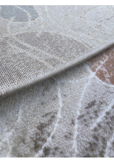 Mavi Vizon Gül Kurusu 150x150 Kesme Akrilik Halı