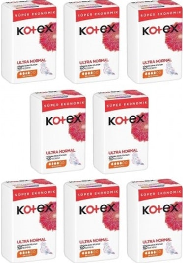 Kotex Ultra Normal Ekonomik Paket 24 Lü X 8 Adet PKT.KOTEX.007