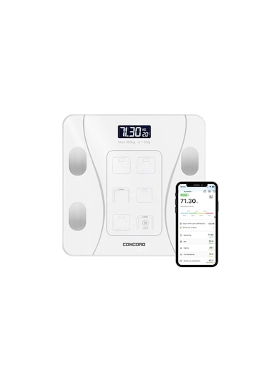 Concord C-w01 Akıllı Bluetooth Baskül