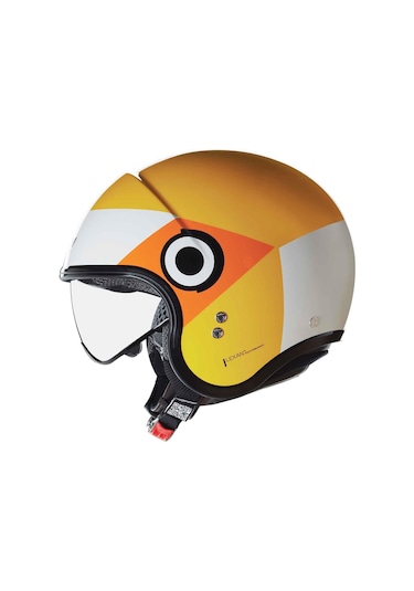 Nolan N21 06 Onirico 341 Açık Kask Sarı - Beyaz - Turuncu