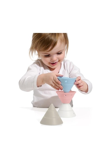 Moluk Hix - Pastel White, Baby Pink, Beige, Ice Blue