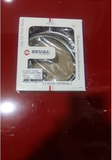 Seval Kısa Robot Duş Spiral Hortum 60cm Duş Hortumu