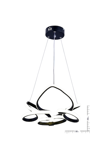 Hale Küçük Siyah Avize Siyah