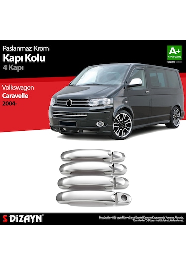 S-dizayn Vw T5 Caravelle Krom Kapı Kolu 4 Kapı 2004-2015