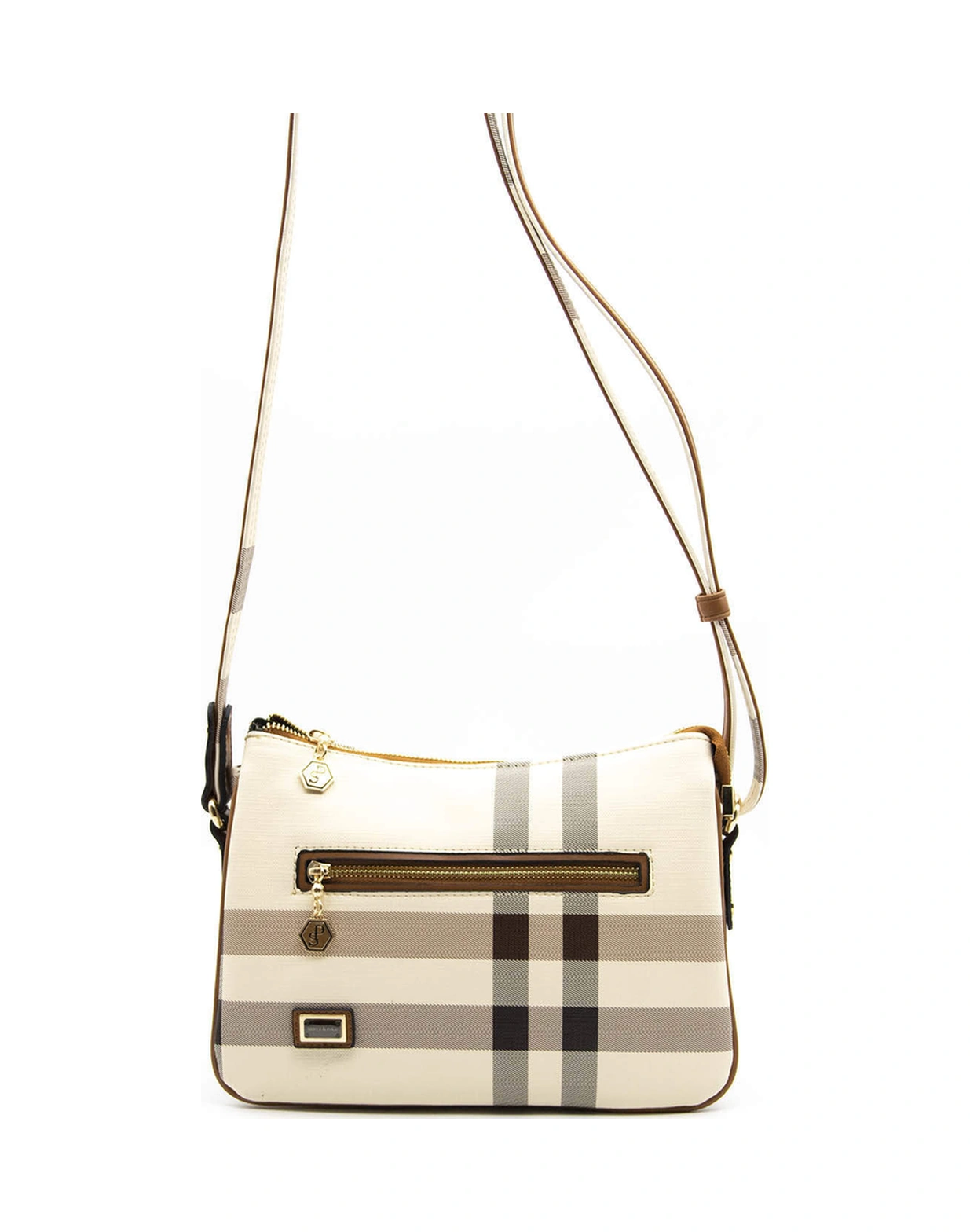 Silver Polo Kadın Çapraz Çanta 818 Krem