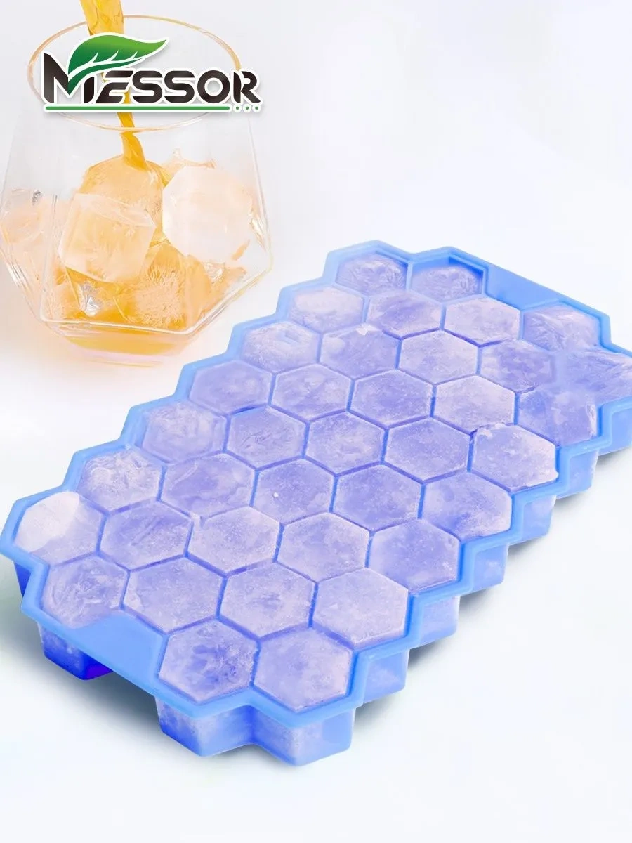 Messor 2 Adet Silikon Buz Kalıbı Seti 242450903 Açık Mavi