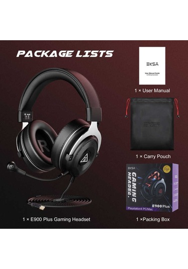 Eksa E900 Plus Usb Kulak Üstü Kulaklık